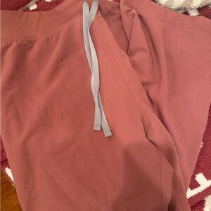 FIGS Livingston Staightleg Scrub Pants - Dusty Rose